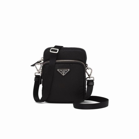 Prada 男士 三角徽標手機包均碼碼17cm*4.5cm*10.5cm