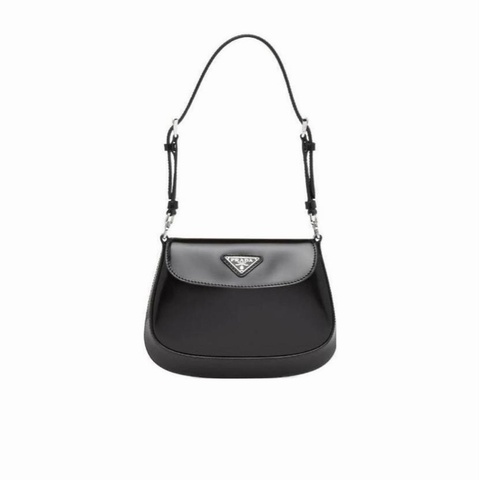 Prada 女士 Cleo 迷你單肩包均碼碼MINI、17cm*3cm*14.5cm