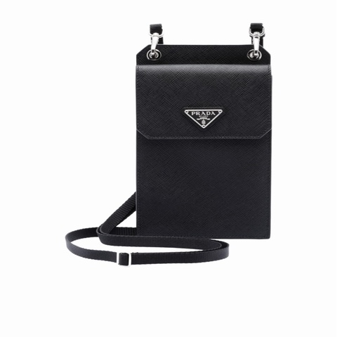 Prada 男士 Saffiano 手機包均碼碼11cm*19cm