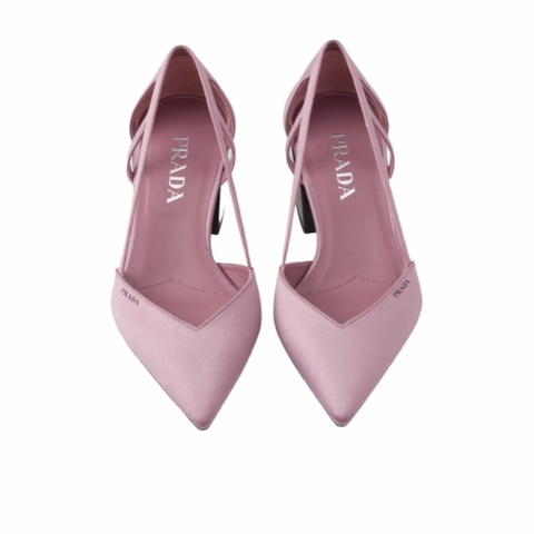 Prada 女士 緞面高跟鞋36 39碼跟高: 5.5cm