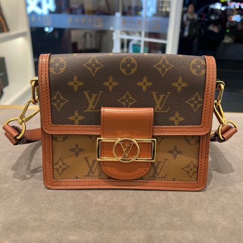 Louis Vuitton 路易威登 老花達芙妮小號 芯片款
