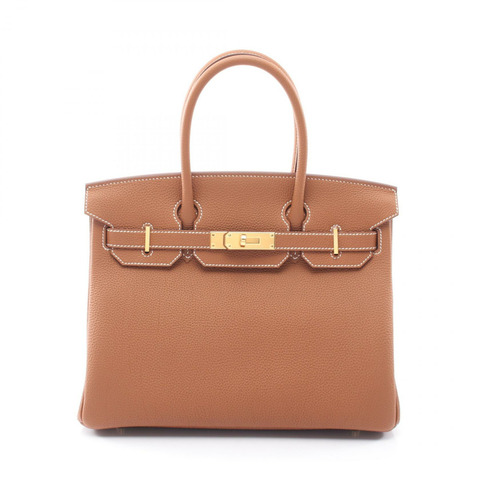 愛馬仕 Birkin 30 手提包，Togo 皮革，棕色，金色五金，女士款