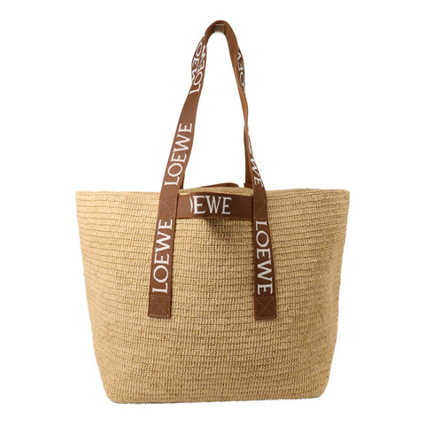 LOEWE Raffia Fold Shopper手挽袋