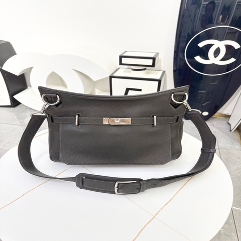 Hermes 愛馬仕 吉普賽Jypsiere34 灰色系銀扣