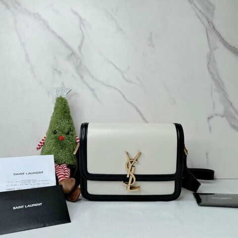 YSL Solferino皮革斜背包