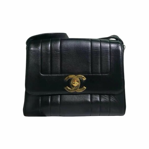 Chanel 雙C貝嫂扣方胖子肩背包