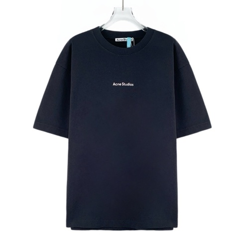 Acne Studios 黑色棉质圆领短袖 M码
