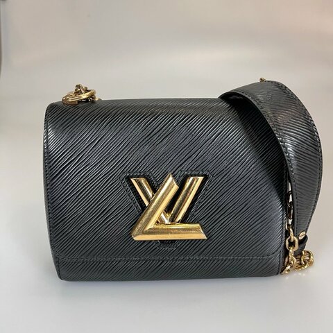 LV M50332/晶片款 黑金TWIST PM肩背包