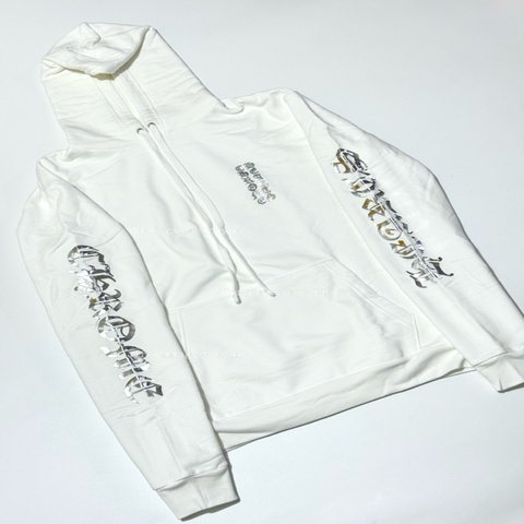 Chrome Hearts White Foil hoodie 🤍🩶