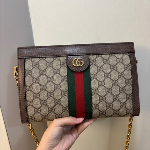 孫芸芸包✨Gucci Ophidia 磁吸小號鏈條包