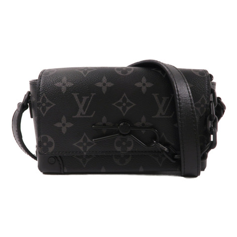 LOUIS VUITTON Monogram Eclipse Steamer Wearable Wallet肩背袋