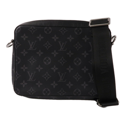 LOUIS VUITTON Monogram Eclipse Reverse Trio Messenger肩背袋