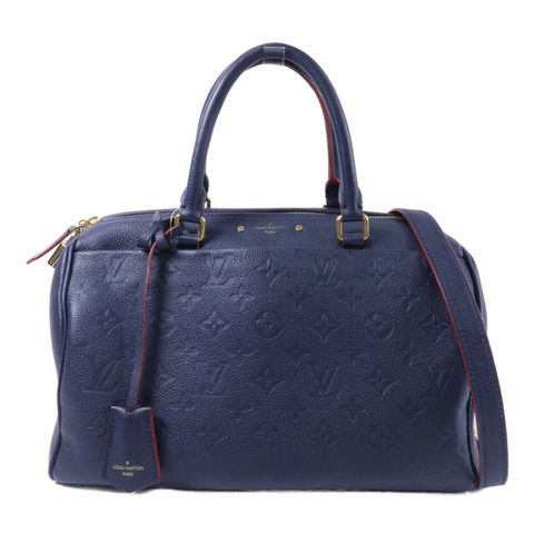 LOUIS VUITTON Monogram Empreinte Speedy Bandouliere 30手挽肩背兩用袋