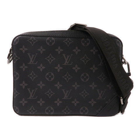 LOUIS VUITTON Monogram Eclipse Reverse Trio Messenger肩背袋