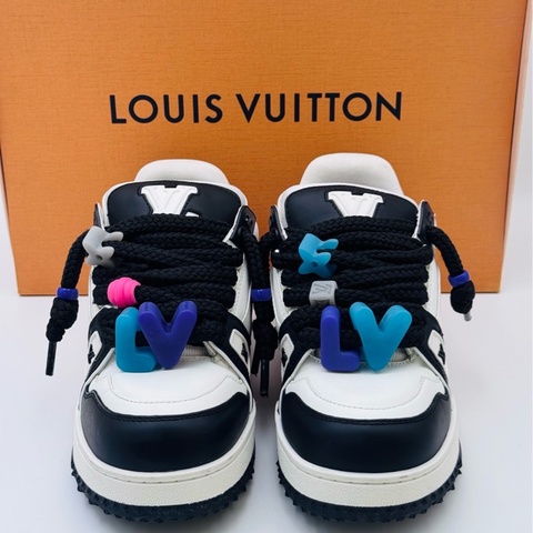 路易威登/Louis Vuitton Lv Trainer 1ABZQD  黑白胖丁 trainer