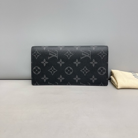 Louis Vuitton 路易威登 黑色老花長款錢包