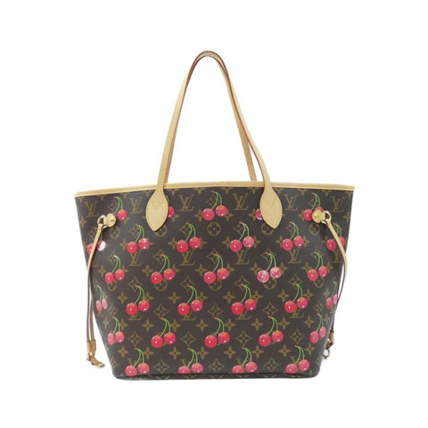 路易威登 Monogram Cherry (LV x TM) Neverfull MM M13263 手提包