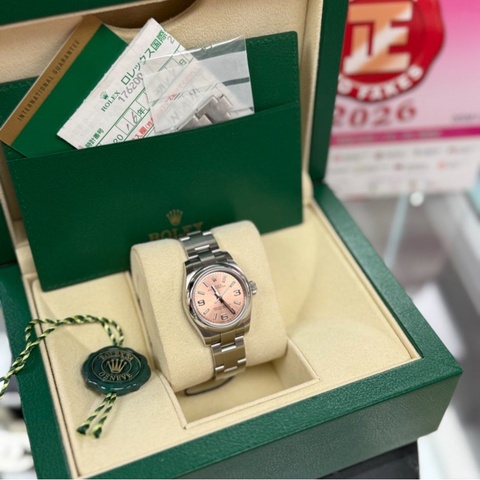 ROLEX勞力士 腕表 蠔式恆動系列m176200-0004 自動機械機芯 瑞表 26mm錶盤 蠔式鋼表殼 經典款女士手錶