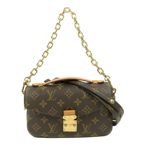 LOUIS VUITTON Monogram Pochette Metis  East West手挽肩背兩用袋
