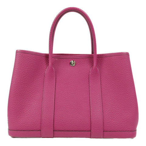 HERMES Negonda皮革Garden Party TPM 30手挽袋