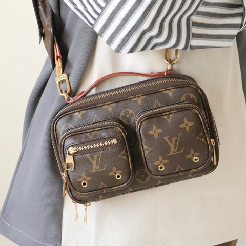 👜LV路易威登｜Utility Crossbody炸藥包｜98新芯片款