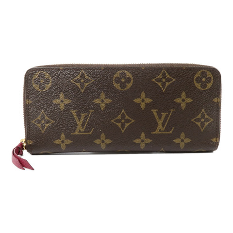 LOUIS VUITTON Monogram Clemence Wallet金扣長錢包