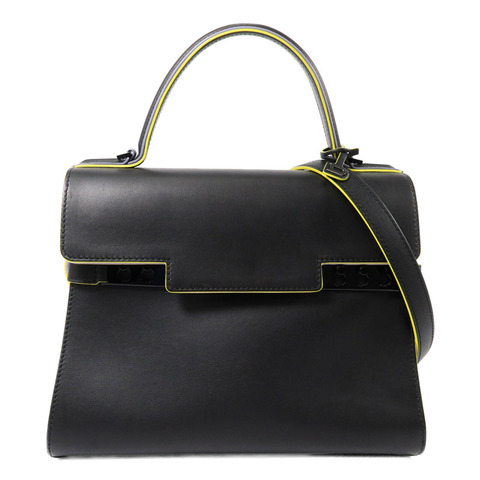 Delvaux 牛皮皮革Tempete MM手挽肩背兩用袋