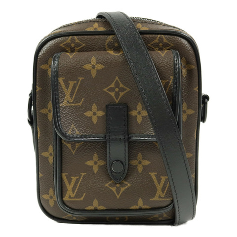 LOUIS VUITTON Monogram Macassar Christopher Wearable Wallet肩背袋
