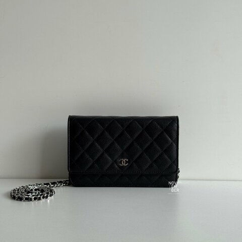 99新🆕 Chanel 香奈兒 Classic WOC 黑色銀釦