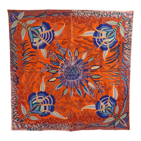 HERMES 絲質Scarf 90x90cm絲巾