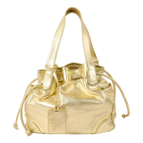 LOEWE 牛皮皮革Vintage Shoulder Bag肩背袋