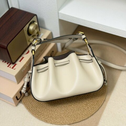 🏷Fendi 芬迪．Pomodorino Mini 抽繩燒賣包/客人寄賣
