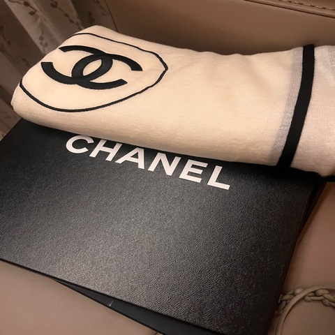CHANEL 香奈兒克什米爾羊毛絲巾圍巾