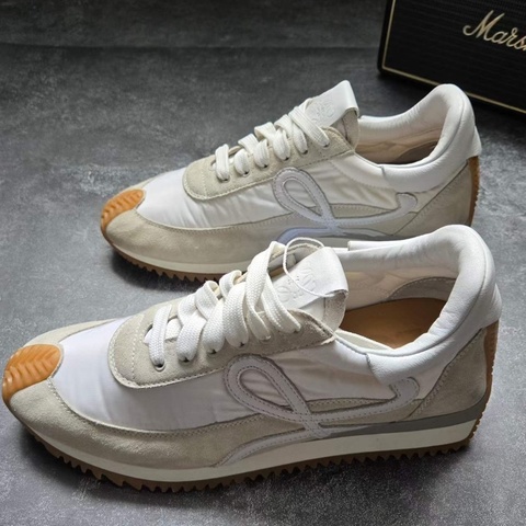 LOEWE羅意威 RUNNER FLOW 白生膠 38碼