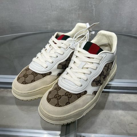 Gucci/古馳 老花餅乾鞋 尺碼/UK6.5 40.5碼