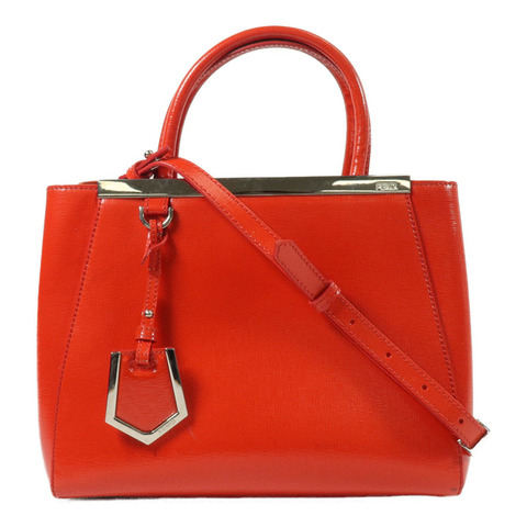 FENDI Saffiano皮革2Jours手挽肩背兩用袋