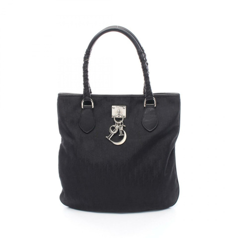 Christian Dior Trotter 手提包 尼龍皮 黑色 二手 女士