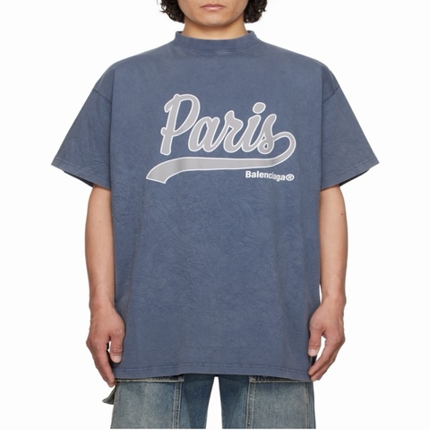 Balenciaga 男女同款 ENJOY PARIS短袖T恤1 2 3碼