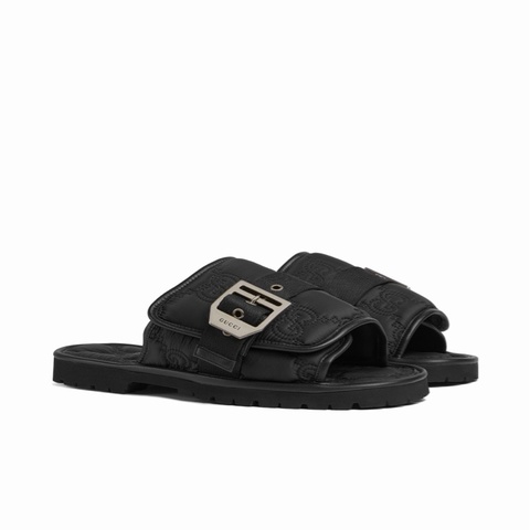 Gucci 男士 徽標拖鞋UK-5 UK-5.5 UK-6 UK-6.5 UK-8 UK-8.5 UK-9 UK-10碼跟高: 1.5cm