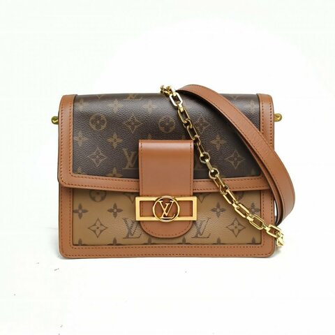 LOUIS VUITTON Dauphine達芙妮中號老花PVC2020肩背包