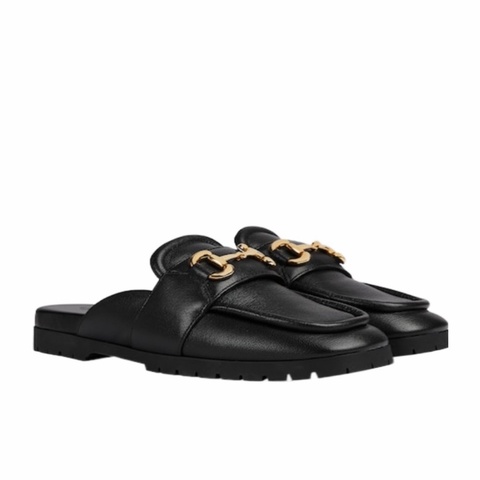 Gucci 女士 馬銜扣露跟穆勒鞋36 36.5 38 39 41碼