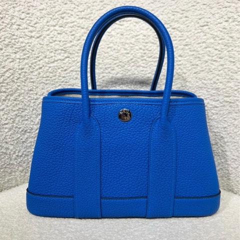 (閑置近新）Hermes Mini Garden Party 30 Bleu Hydra 水妖藍 K刻