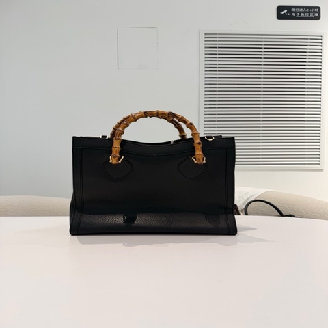 Gucci  古馳 竹林托特   黑