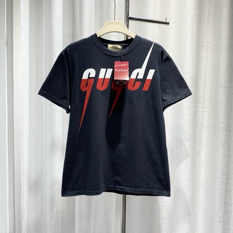 GUCCI 古馳 短袖tee T-shirt Blade 刀鋒字母印花Logo