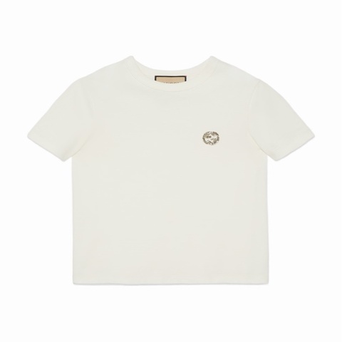 Gucci 女士 互扣G圖案T恤XS S M碼