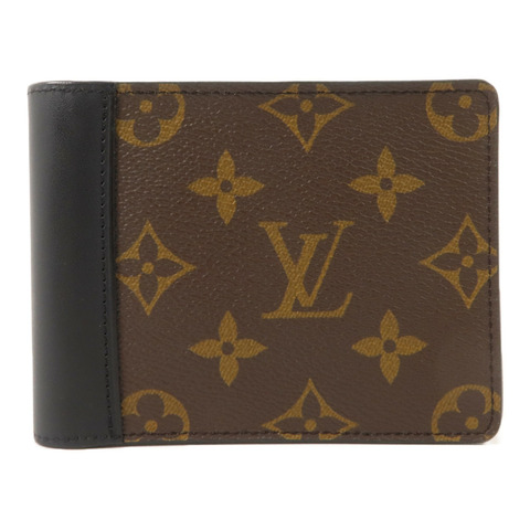 LOUIS VUITTON Monogram Macassar Multiple Wallet錢包
