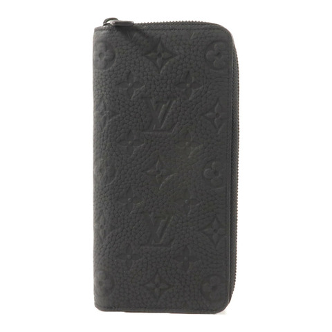 LOUIS VUITTON Monogram Taurillon Zippy Vertical Wallet長錢包