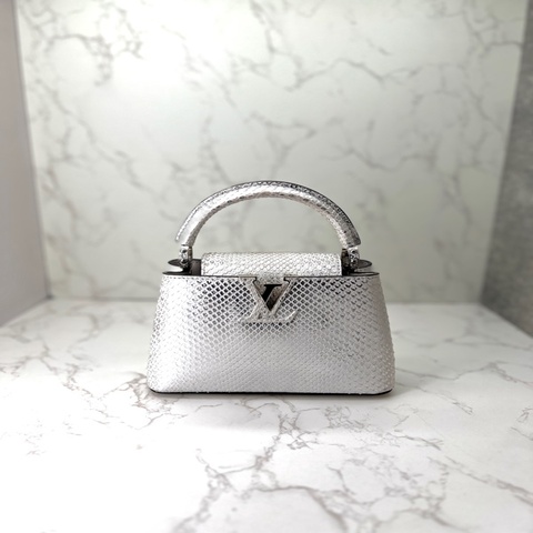 香緹國際精品 1080 LV capucines mini 水蛇皮