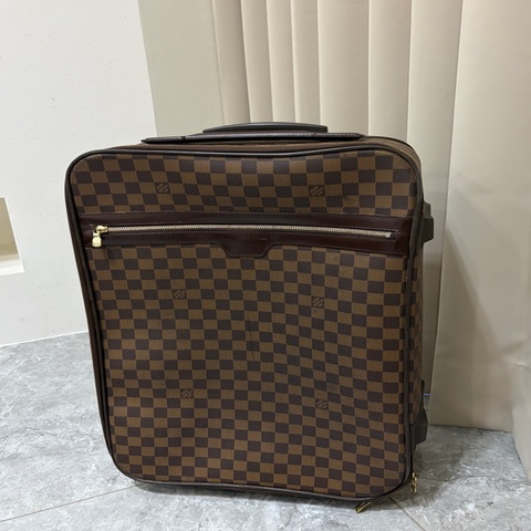 LV棋盤格大手拉行李箱