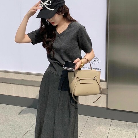 Celine 鯰魚micro奶茶色 手提包 肩背包